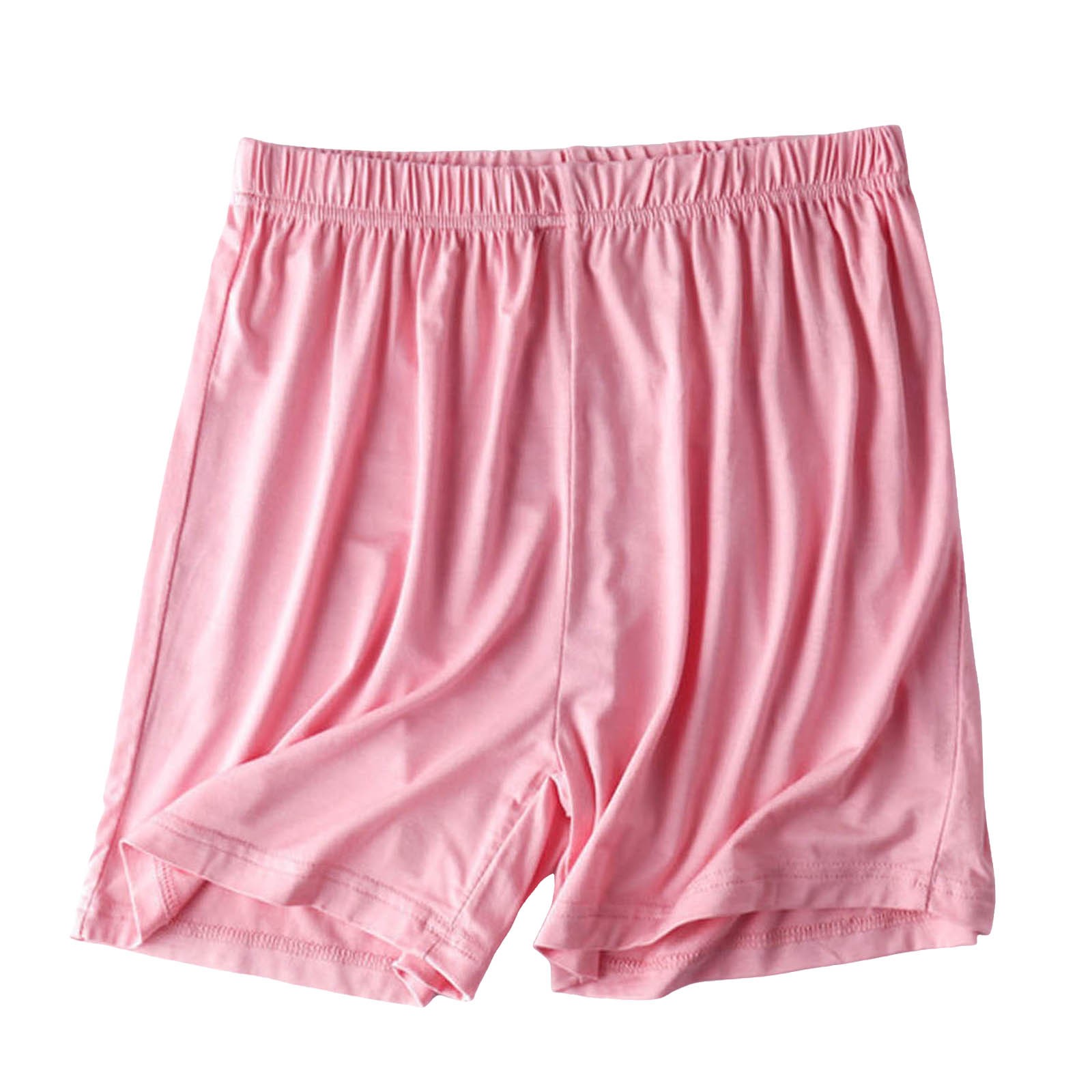 thumbnail image 4 of Pantalones cortos de verano para mujer, pijama informal fino, pantalones holgados para estar por casa - Material de poliéster, cintura elástica alta, ligeros, 4 of 4